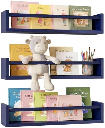 Fixwal Floating Nursery Book Shelves by Fixwal