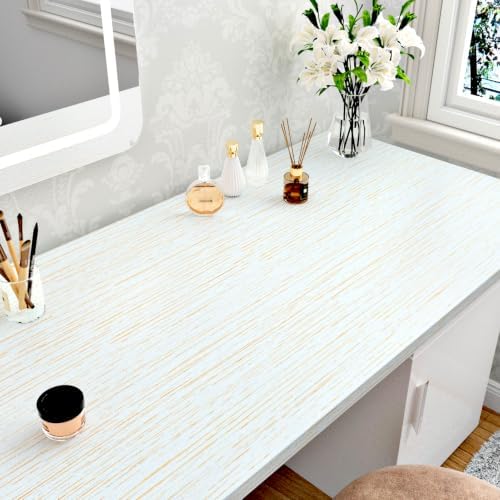 Wallercity Gold White Grasscloth Textured Wallpaper Self Adhesive Linen Fabric by Wallercity