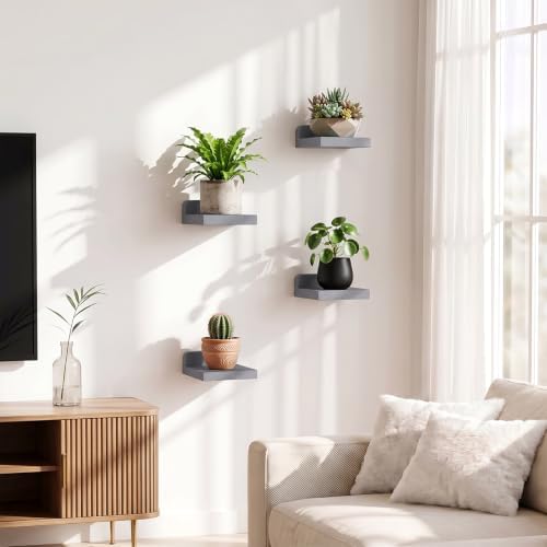 Fixwal Small Floating Shelves for Wall Decor - Image 2