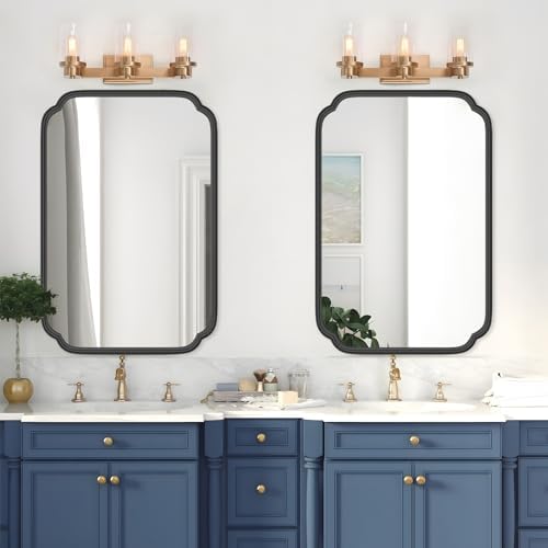 Ferytange Black Bathroom Mirror - Image 2