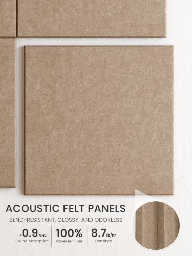 Bumusty 48"x 36" Large Felt Bulletin Board Tiles - Image 3