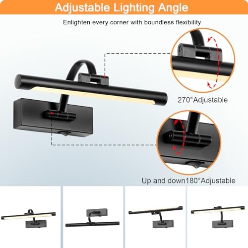 Tassuowell Battery Powered Picture Light - Image 5