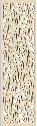 Ortonville Decorative Pierced Fretwork Wood Wall Panels, 25 3/8"W x 64 3/8"H x by EkenaMillwork