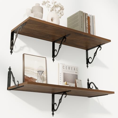 RICHFOCUS 12 Inch Deep Floating Shelves by RICHFOCUS
