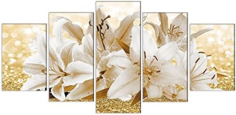 LUDUHU Arts Modern Flower Theme Wall Art - Image 3