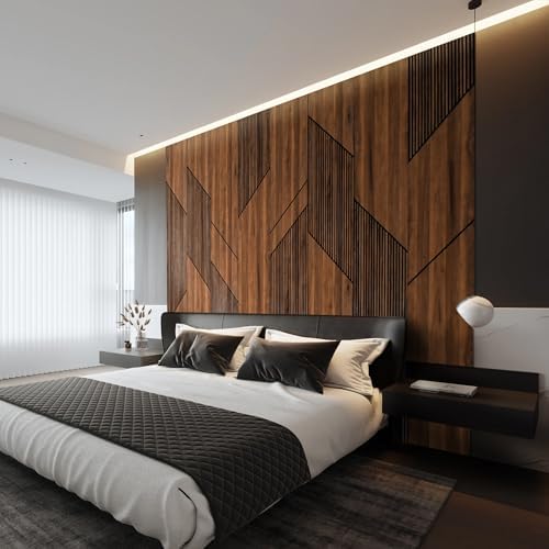 Wood Wall Panels for Interior Decor, Peel and Stick 3D WPC Panels - Image 4