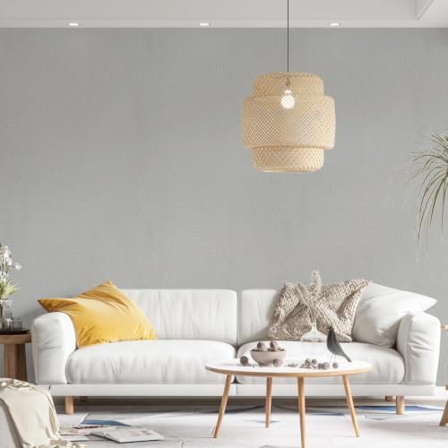 Yun-aeon Beige Grasscloth Peel and Stick Wallpaper Texture Contact Paper - Image 3