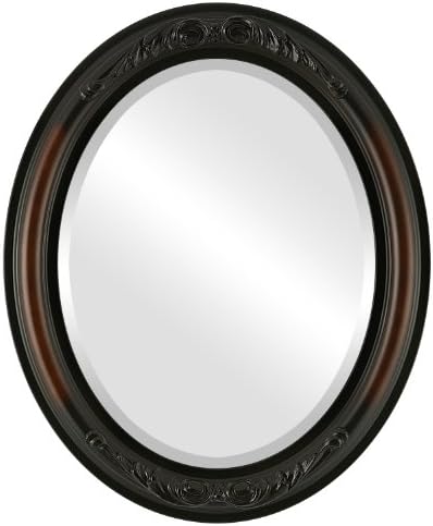 OVALCREST Oval Beveled Wall Mirror by OVALCREST