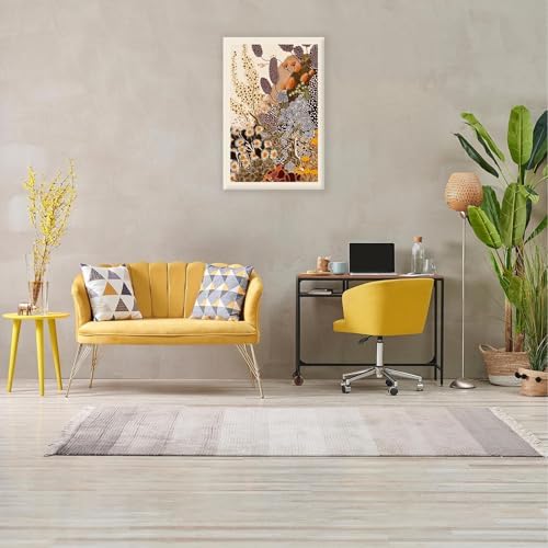 Vintage Japanese Wildflower Wall Art Abstract Botanical Floral Poster Nature - Image 5