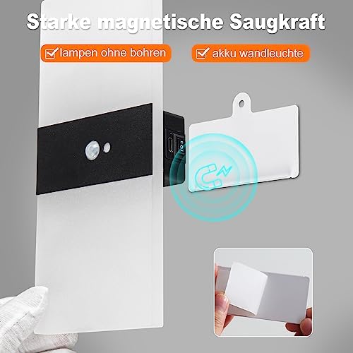 Wall Sconce, LED Wall Lights for Room Decor, Motion Sensor - Image 5