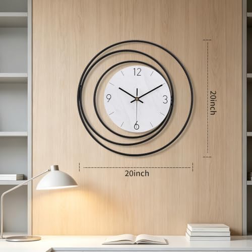 Dankeit Decorative Wall Clock, Silent Non-Ticking Quality Quartz Movement - Image 5