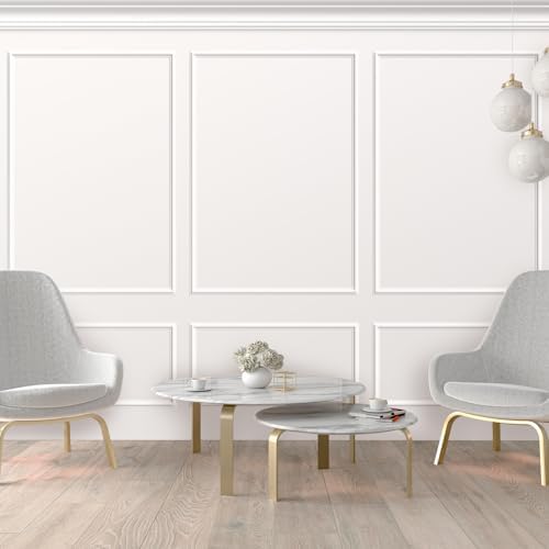 Pangda 3set Peel and Stick Wall Molding Kit 3D Premade - Image 5