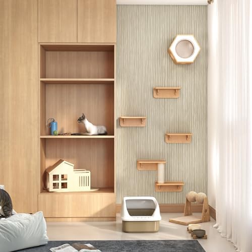 Timeet Modern Peel and Stick Wallpaper Self Adhesive Wallpaper 17.3" x 393.7" - Image 4