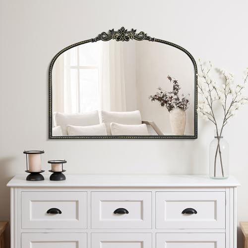 WallBeyond Black Vintage Mirror - Image 4