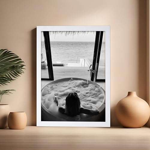 Poster Master Bath with Wine Poster - Image 5