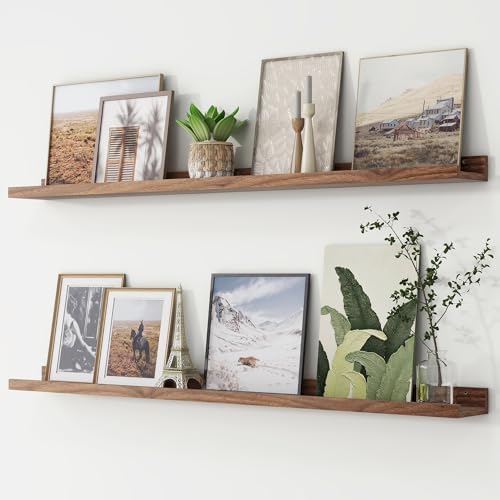 Picture Ledge Shelf, Floating Shelves by FLYJOE