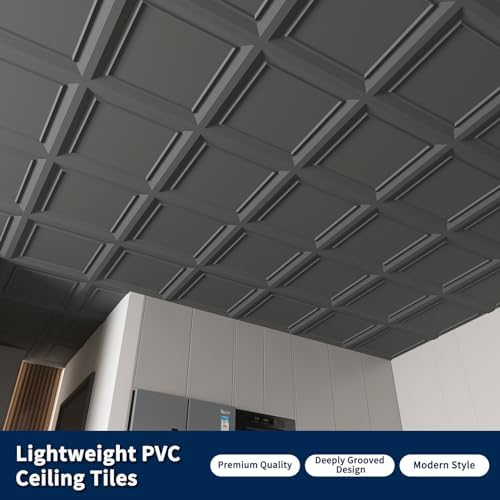 Art3dwallpanels Ceiling Tiles 24 Pack, 24 x 24 Inch - Image 4