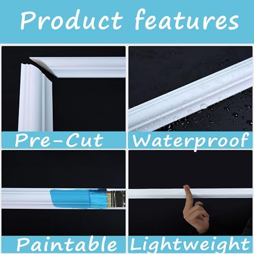 3 Set Panels Peel and Stick Premade Wainscoting Accent Wall Panels - Image 4