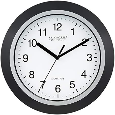 La Crosse Technology WT-3102B 10-Inch WWVB Self-set Analog Wall Clock and by LaCrosseTechnology