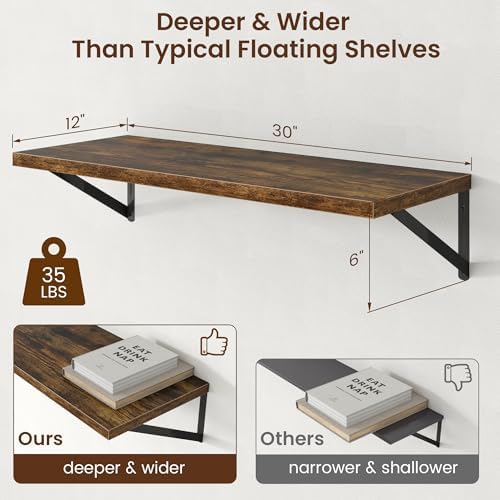 Axeman Deep Floating Shelves - Image 3