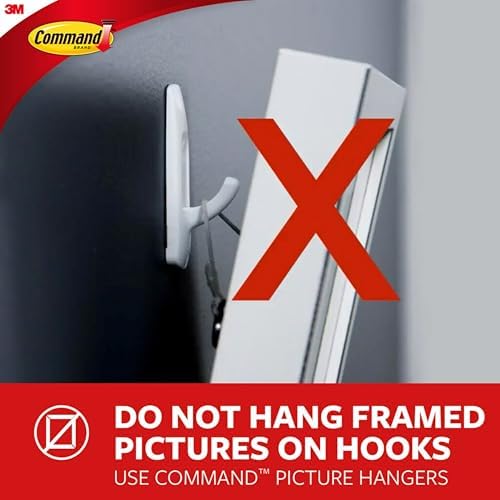 Command Small Bronze Hooks, 4 Hooks, 5 Strips - Image 6