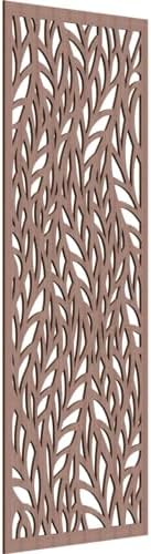 Ortonville Decorative Pierced Fretwork Wood Wall Panels, 33 3/8"W x 84 3/8"H x by EkenaMillwork