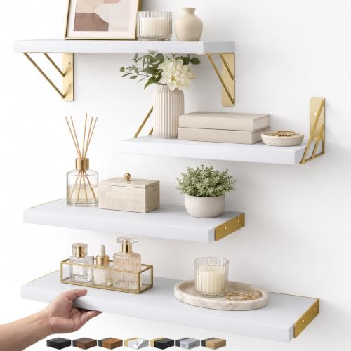 BAYKA Wall Mounted Floating Shelves by Bayka