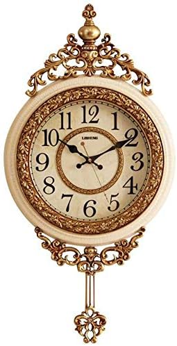 SHISEDECO 29.5" Large Vintage Antique Grandfather Pendulum WallClock by SHISEDECO