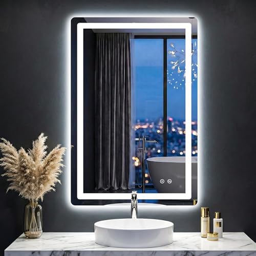 LED Bathroom Mirror with Lights by FICTOR