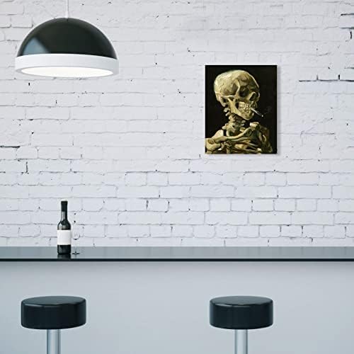 1 KINGO Van Gogh Canvas Wall Art: Skull of a Skeleton - Image 5