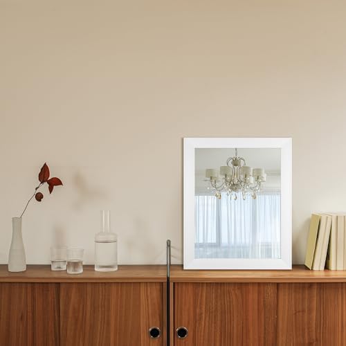 Ruomeng Rectangular Wall Mirror 16" x 20" Framed Mirror - Image 3