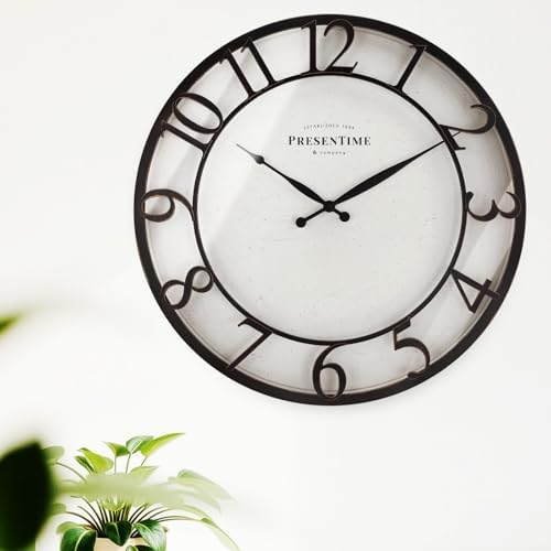 Presentime 21" Farmhouse Series Wall Clock - Image 5