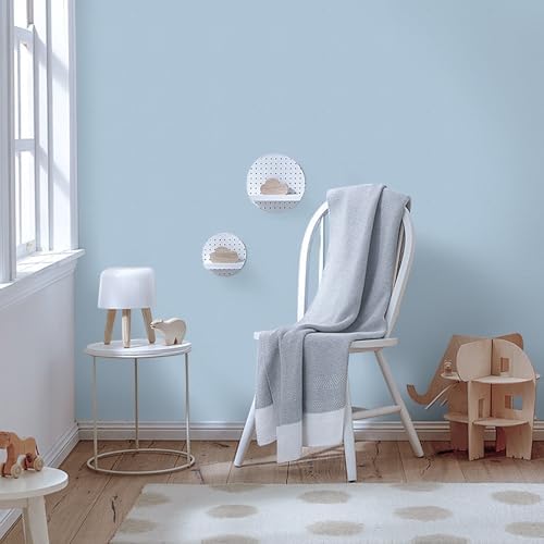 Blue Peel and Stick Wallpaper Self-Adhesive Contact Paper Tear Resistant - Image 4