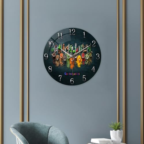 Kitchen Wall Clocks Battery Operated 14 Inch - Image 4