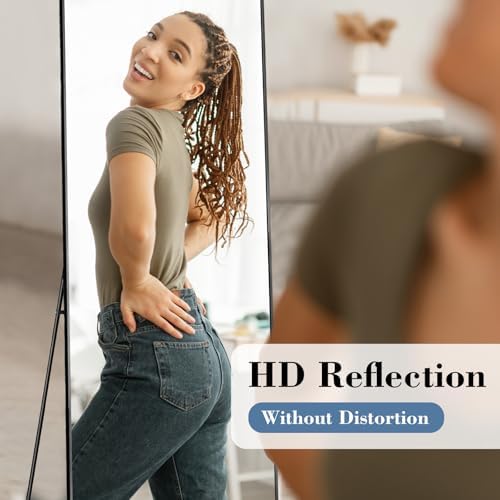 DUMOS 58"x19" Full Length Mirror, Full Body Mirror - Image 3