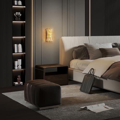 Crystal Wall Sconces, Modern Wall Light Fixtures - Image 7