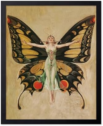 Poster Master Vintage Butterfly Poster by PosterMaster