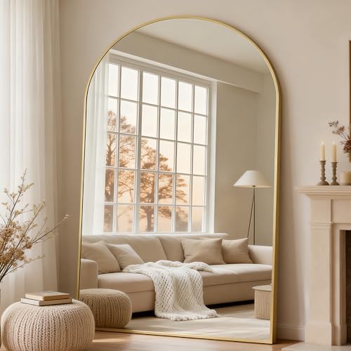 Dewfig Arched Full Length Mirror - Image 3