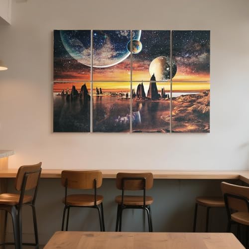 UMIACOUSTICS 8 Pcs 0.7Inch Thick Art Acoustic Panels Twice Thicker to other - Image 2