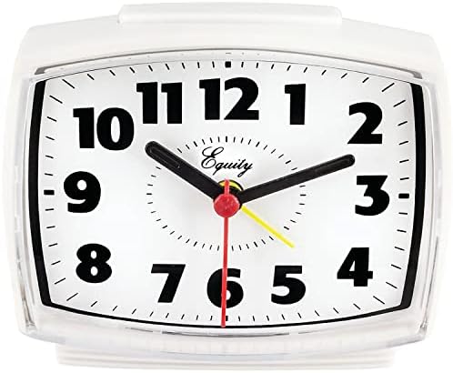 Equity 33100 Electric Silent Analog Alarm Clock by LaCrosseTechnology