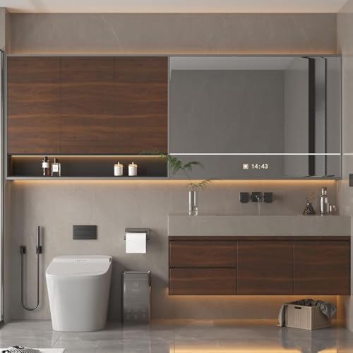 BOMENG Dark Brown Walnut Wood Grain Contact Paper Peel and Stick Wallpaper - Image 3