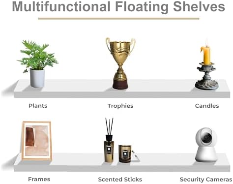 Sorbus Floating Shelves for Wall Storage - Image 6