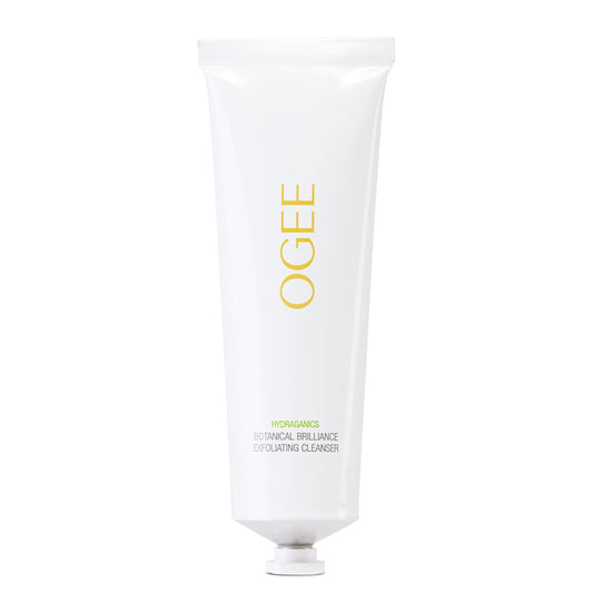 Ogee Botanical Brilliance Exfoliating Cleanser - High Performance Facial Cleanser and Face Exfoliator - Certified Organic - Made in USA