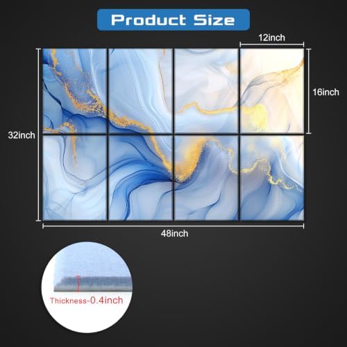 Decorative Acoustic Panels 8 Pack - Image 2