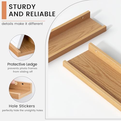 FLYJOE Floating Picture Ledge Shelves - Image 4