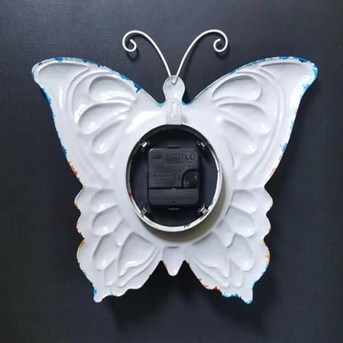TXYS Wall Clock for Home Butterfly Decor Art Decorations ，Butterfly Outdoor - Image 6