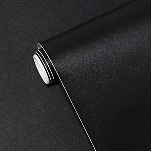 Yasinet Peel and Stick Wallpaper Black Wallpaper Black Contact Paper Modern by Yasinet