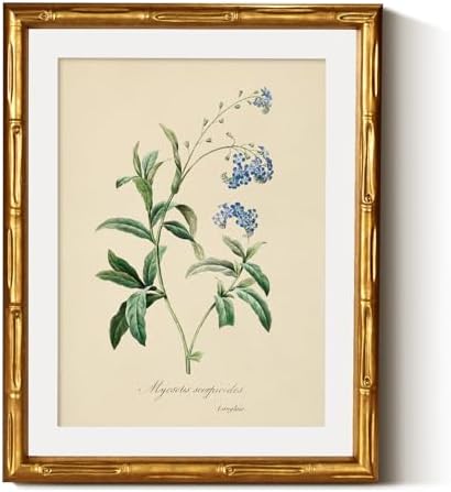 InSimSea Gold Bamboo Framed Wall Art by InSimSeaArt