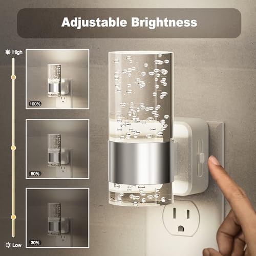 JandCase Night Light, Night Lights Plug into Wall, 2 Pack LED Nightlight - Image 2