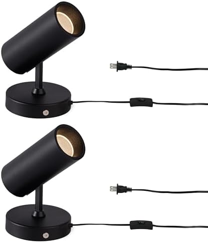 Aisilan LED Spotlight Uplighting Indoor, Plug in Wall Scones Accent Ceiling by AisilanLighting